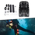 thumbnail image 1 of Placa Trasera y Arnés de Buceo Colamx Nylon Acero Inoxidable 40 x 26 x 5 cm, 1 of 8