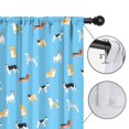 thumbnail image 4 of Blackout Kids Curtains,Kirky Hasky Dalmatian Childrens Insulated Curtains Set Of 2,Bedroom Essentials,Toddler Room Decor 42x54in(106x137cm), 4 of 4
