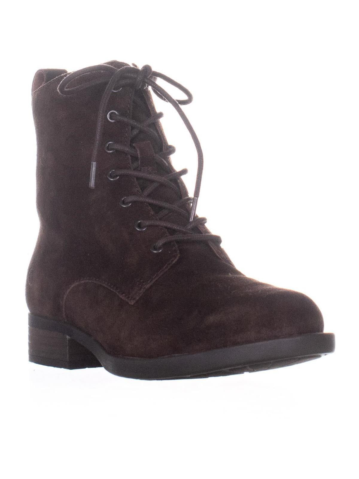 born black lace up boots