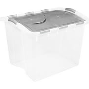 Sterilite 62-Quart Hinged Lid Box, Set of 6