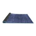 thumbnail image 2 of Ahgly Company Indoor Round Oriental Blue Industrial Area Rugs, 7' Round, 2 of 4