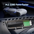 thumbnail image 4 of fanxiang S770  2TB PS5 SSD PCIe 4.0 NVMe SSD m.2 2280 Internal Hard Drive up to 7400MB/s PS5 Console Gaming SSD with Heatsink for PS5 Enthusiasts, Technology Enthusiasts, IT Professionals, 4 of 8