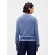 thumbnail image 2 of Suéter GAP para Mujer, Modelo Cashsoft, Cuello Redondo, Azul, Talla L, 2 of 4
