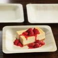 thumbnail image 5 of Efavormart 100 Pack | 4"x5" Eco Friendly Birchwood Wooden Dessert, Appetizer Plate, 5 of 11