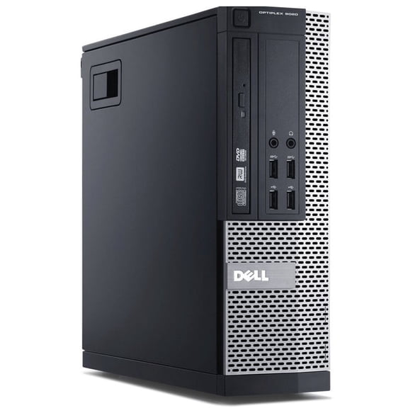 Pre-Owned Dell OptiPlex 9020 Desktop Computer PC, 3.20 GHz Intel i5 Quad Core Gen 4, 4GB DDR3 RAM, 500GB SATA Hard Drive, Windows 10 Professional 64bit
