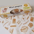 thumbnail image 1 of 50pcs/set Bread Sandwich Oil Proof Wrapping Paper Food Wrapping Cake Baking, 1 of 4