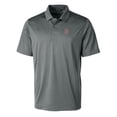 thumbnail image 2 of Men's Cutter & Buck Gray Stanford Cardinal Prospect Eco Textured Stretch Recycled Polo, 2 of 3