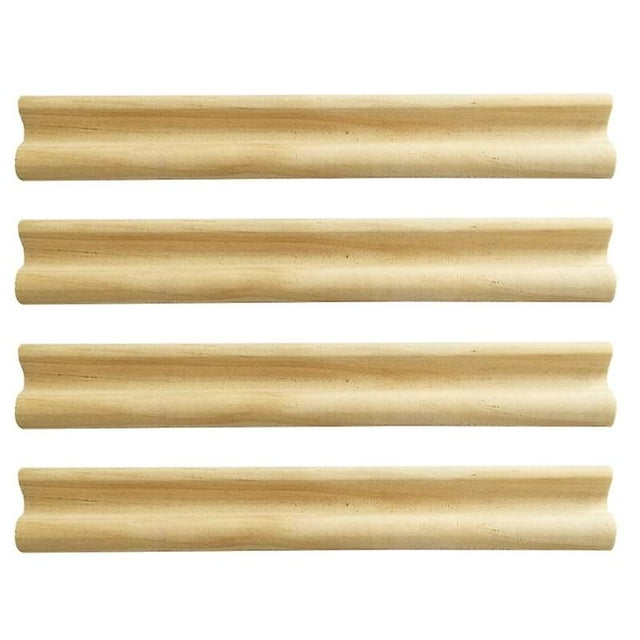 4 Pieces Wooden Domino Racks Domino Tiles Holder Organizer Tray Wooden Racks