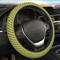 thumbnail image 4 of Uemuo Avocado Printed Car Elastic Steering Wheel Cover - Universal Car Accessory for Diverse Cars Anti-Slip, and Comfortable- 15", 4 of 8