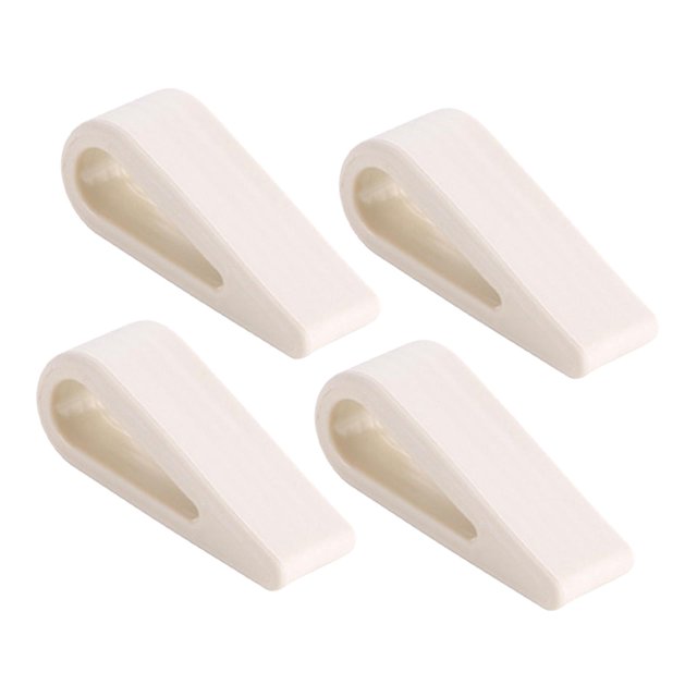 Soporte para portátil de 4 piezas, soporte de disipación de calor, cuñas estables antideslizantes ligeras, elevadores, pies elevados para viajes