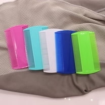 LICE AND FLEA REMOVAL COMBS / 12 PEINES DOBLE FINOS PARA LOS PIOJOS PLASTIC