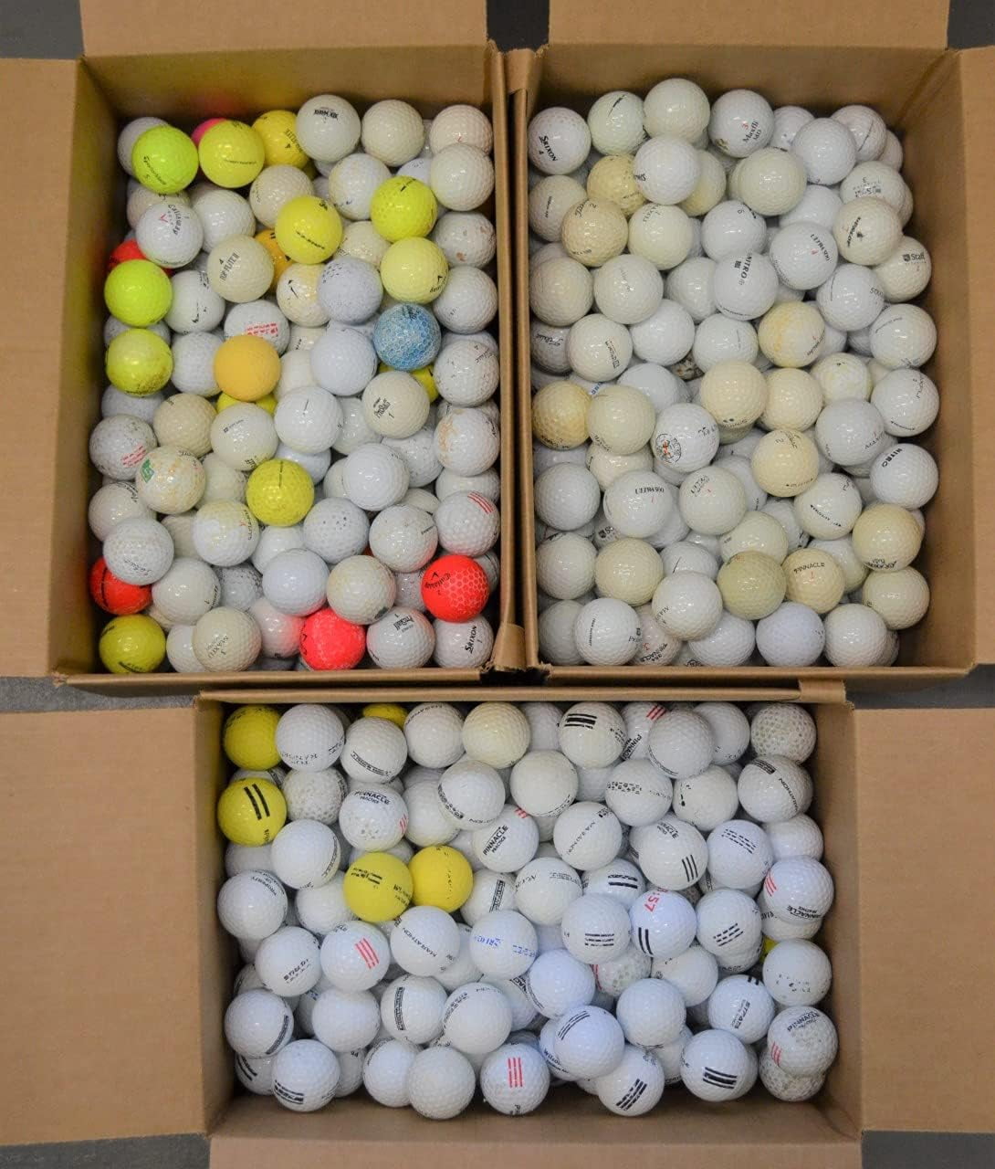 Golf Ball Planet - 1000 Shag/Practice/Range/Hit Away Recycled Golf Balls