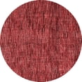 thumbnail image 1 of Ahgly Company Indoor Round Abstract Red Modern Area Rugs, 4' Round, 1 of 4