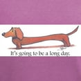thumbnail image 3 of CafePress - Long Day Dachshund T Shirt - Women's V-Neck Dark T-Shirt, 3 of 4