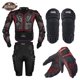 thumbnail image 1 of Chaqueta de motocicleta, conjunto de armadura de cuerpo completo, traje de armadura de pecho para motocicleta, equipo de protección de carreras de Motocross, protección de Moto S-5XL, 1 of 5