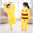 thumbnail image 1 of Pijamas de unicornio de Navidad de invierno para niños, pijamas de una pieza con diseño de Panda para niños y niñas, ropa de dormir de animales, pijamas de franela, Pijama para niños, 1 of 2