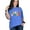 Flo Blue, variant on Pre-K Vibes, Prekindergarten School Teacher Themed, Groovy Retro Wavy Text, Flo Blue Comfort Colors T-Shirt, XL