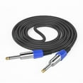 thumbnail image 6 of 6.35mm Balanced Audio Cable Jack Male to Male Stereo Cables for Speaker Amp Instrument Cable Guitar Keyboard, 6 of 9