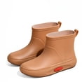 thumbnail image 5 of AUDeals Men Women Waterproof Rain Boots Short Ankle Rubber Shoes Non Slip Outdoor Garden Farming Fishing Boots, 5 of 7