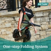GOTRAX XR Elite MAX Adult Electric Scooter with 10 Honeycomb Tire, 20mph&20mile range, 350W, 264lbs Max Load, Foldable for Commute, Black