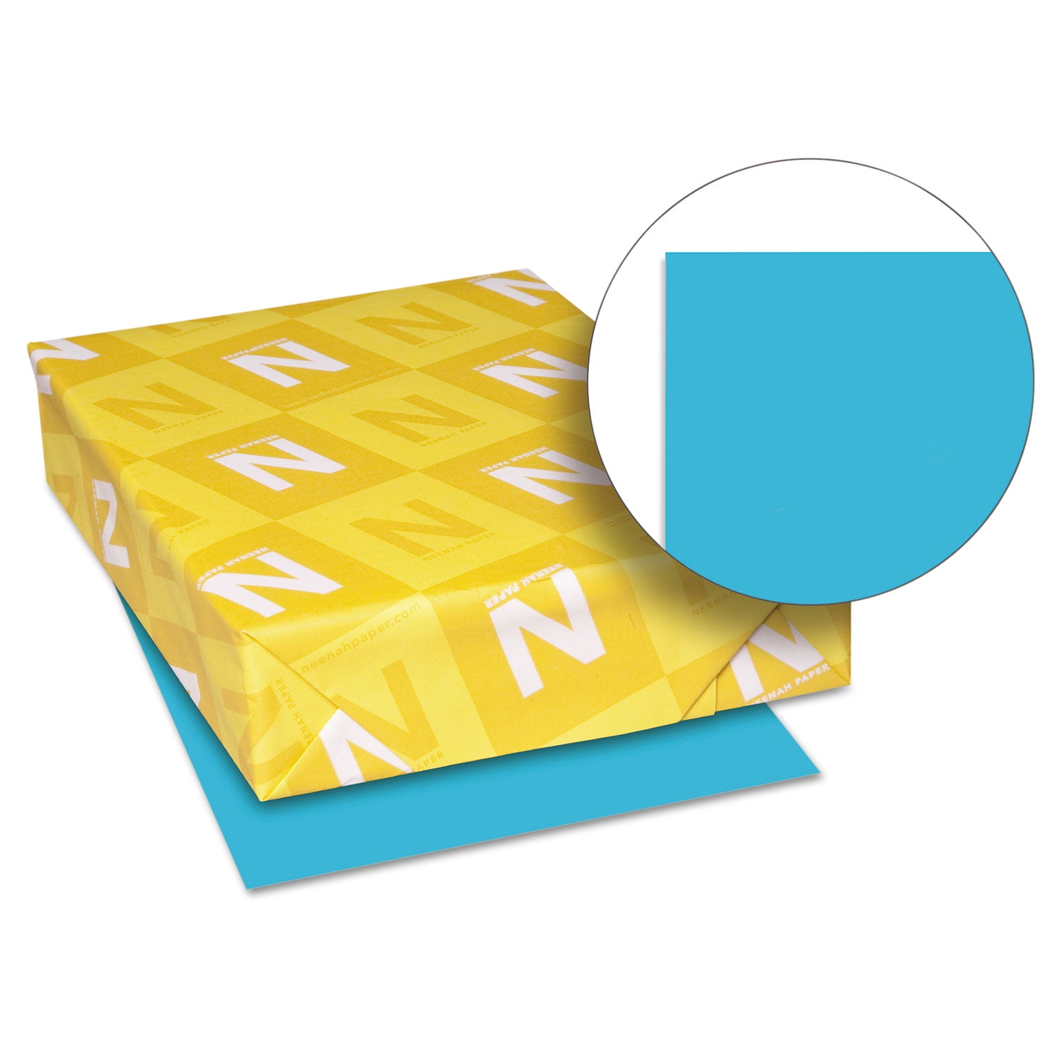 Astrobrights Lunar Blue Paper 11 x 17 in 60 lb Text Smooth 30% Recycled 500 per Ream 