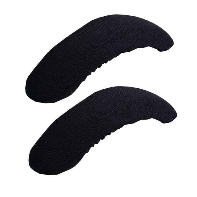 2 Fundas Blandas para Brazos, Duraderas, Lavables, para Oficina, Fundas para Reposabrazos, Fundas, Almohadillas , Negro negro2 Soledad Silla de oficina Cubierta de reposabrazos