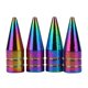 thumbnail image 1 of 4pcs/set Aluminum Car Tire Valve Cap Multicolor Car Moto Bike Tire Wheel Valve Cap Dust Cover Car Valve Stem Caps Car Styling, 1 of 1