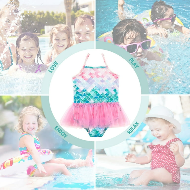 Mermaid bathing clearance suits at walmart