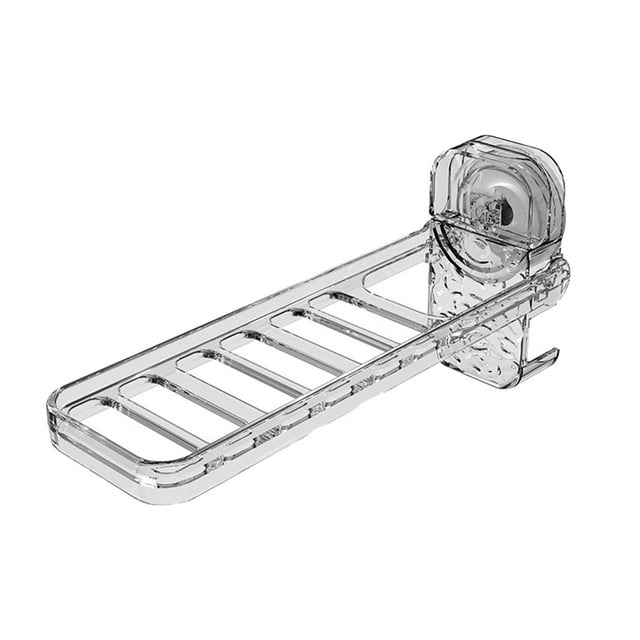 Portable Folding Hanger for Travel and Home Use Space Saving Five Hook Wall Mount Drying Rack for Clothes Storage