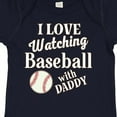 thumbnail image 4 of Inktastic Daddy Baseball Grandson Boys or Girls Baby Bodysuit, 4 of 5