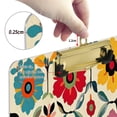 thumbnail image 6 of FORMRS Acrylic Clipboard with Low Profile Clip Standard A4 Letter Size, 12.5" x 9", Colorful Flowers, 6 of 8