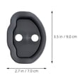 thumbnail image 3 of 4pcs Door Latch Protective Cover Compatible For Model 3 Door Protection Latch Cover, 3 of 8