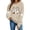 Khaki—Women's Halloween Costume, variant on BVOFAR Halloween Sweatshirts for Women Plus Size Ghost Graphic Pullovers Fall Going Out Round Neck Long Sleeve Sweater Tops Halloween Costumes Khaki L