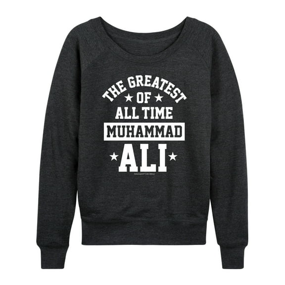 Muhammad Ali - Boxing Legend - All Time Greatest Star - Women's Lightweight French Terry Long Sleeve Shirt