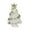 B, variant on Dserfhy Glass Christmas Tree Mini Tabletop Xmas Tree Figurine with Star Topper for Winter Holiday Table Mantel Shelf Home Decoration
