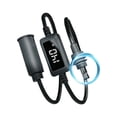 thumbnail image 1 of Mini DC Adapter Cable with Digital Display, 100W High-Power PD Charging, Waterproof & Heat-Resistant, 7-Inch Durable Cable, Quick Plug-and-Play, 1 of 8