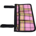 thumbnail image 5 of Wheelchair bag with pockets (blue plaid) - electric wheelchair universal waterproof armrest side pocket, mobile scooter, walker, accessories,, 5 of 5