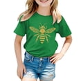 thumbnail image 4 of TZEWGL Tees For Infnat Short Sleeve Cartoon Printed Round Neck Top For Toddlers size 6-7T, 4 of 5