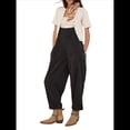 thumbnail image 1 of Mono Vaquero Holgado Informal Sin Mangas con Bolsillos Ajustable para Mujer Negro M, 1 of 9