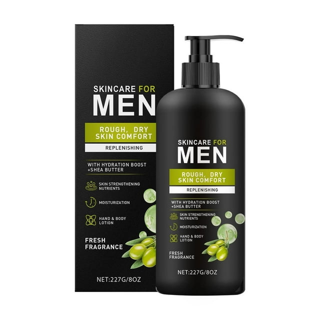 Fiudx Locomotoras, Hidraste Profunda, Hombres, Emulsión Corporal Reafirmante, Fórmula de Hidratación Duradera, para Rostro y Cuello, Ideal para Unestilo de Vida Activo, Fórmula Refrescante 227 G