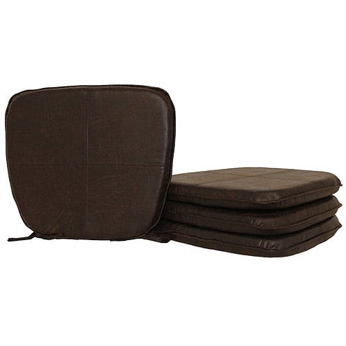 Hometrends Faux Leather Chair Pad