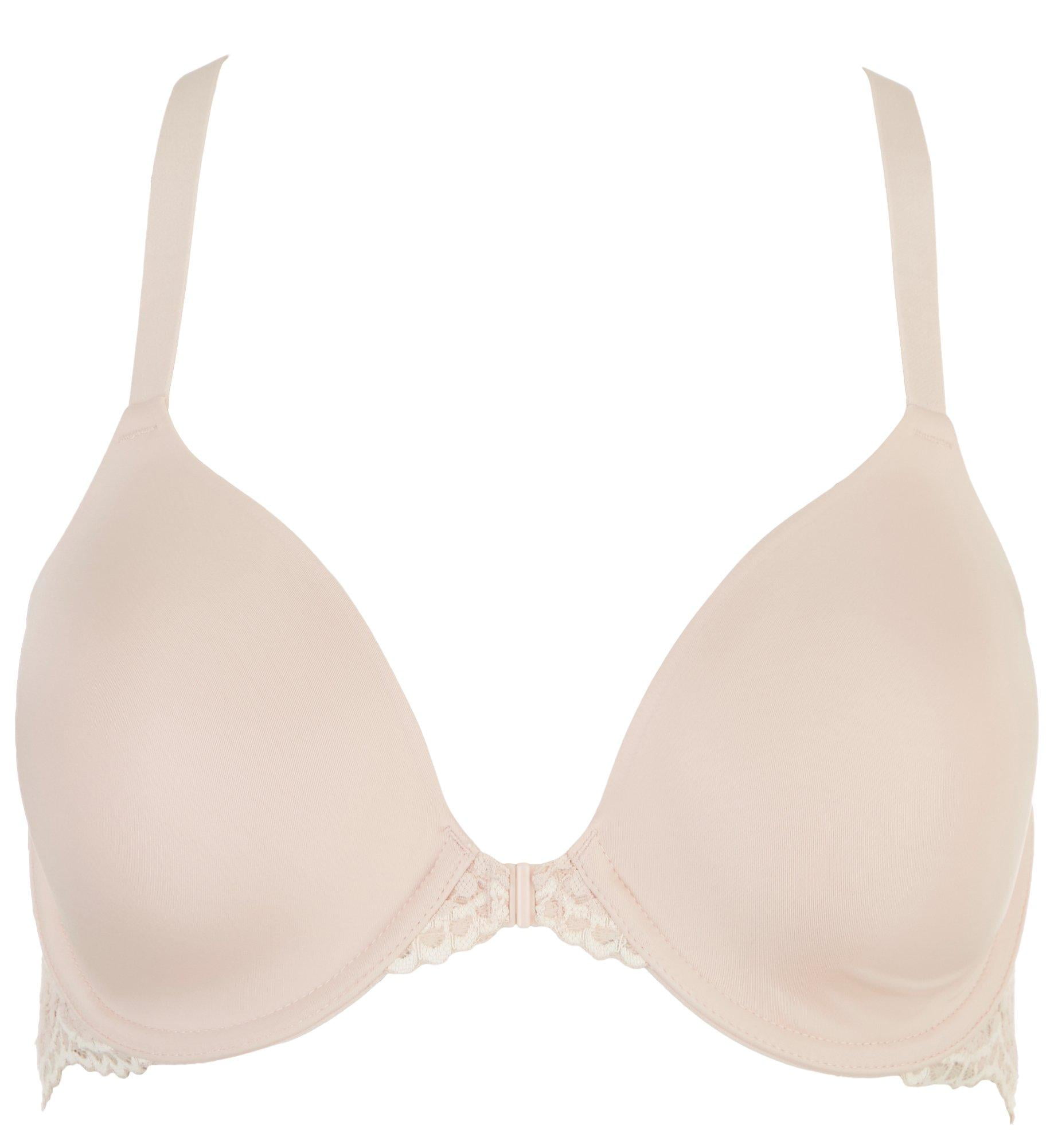  One Fab Fit T-Shirt, Lightly-Lined Underwire, Racerback Bras  For Women, Sandshell/Pearl, 38B