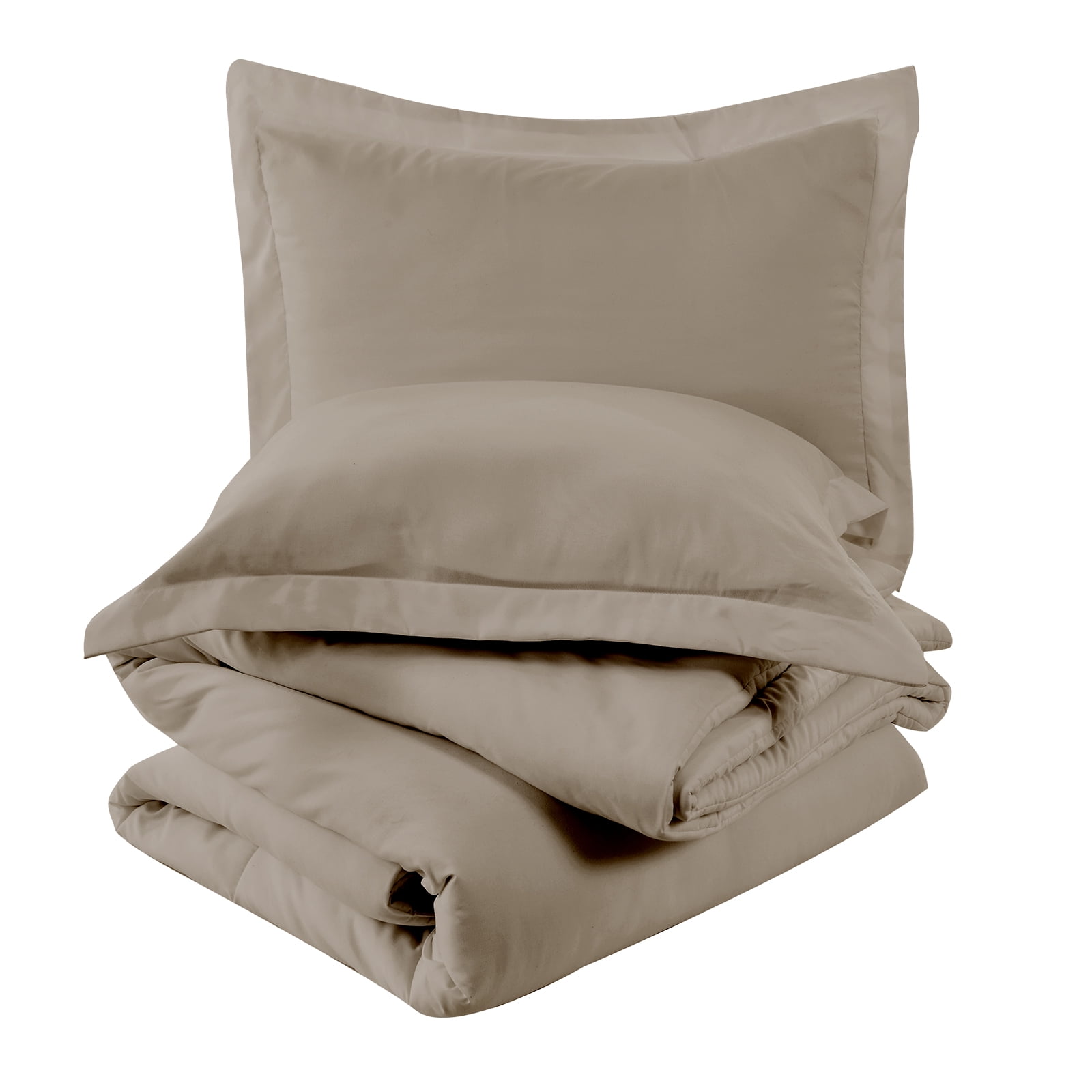 Hitime Ultra Soft Queen Size Comforter Set 3 Pieces Gentle Down Alternative Bedding 1 Lightweight Comforter and 2 Pillowcases
