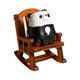 thumbnail image 1 of Figura de animal mecedora, adorno de escritorio, mini figura, escultura en miniatura Panda, 1 of 9