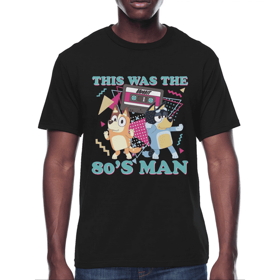 Bluey Retro 80s T - Shirt