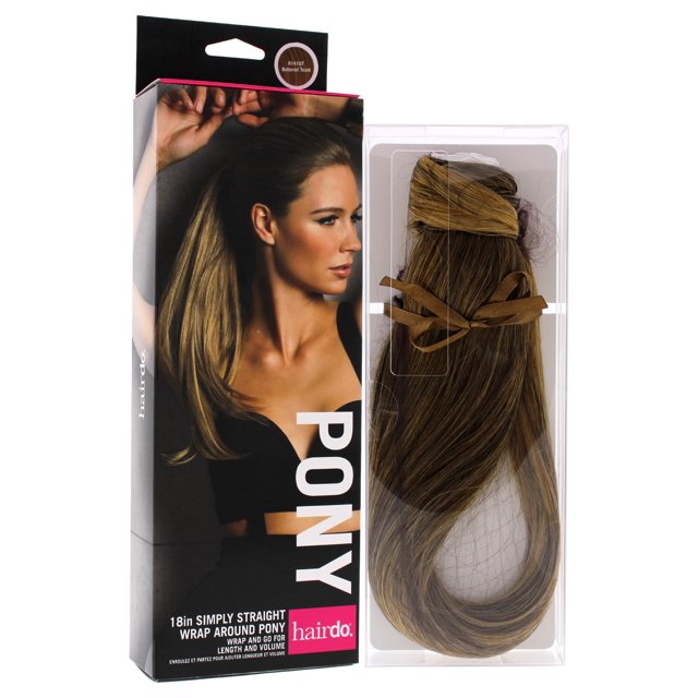 Simply Straight Pony - R1416T Buttered Toast par Hairdo pour Femmes - Extension de Cheveux de 18 Pouces