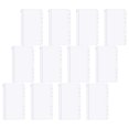 thumbnail image 3 of HOMEMAXS 12 Pcs Transparent Binder Pockets PVC Storage Bags for Organizing Pencils and Supplies, 3 of 8
