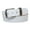 White, variant on 1 1/2" (38 mm) Snap On Nickel Free Faux Synthetic Patent Leather Fashion Plain Belt