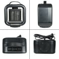 thumbnail image 3 of Vadktai Space Heater, Portable Electric Ceramic Heater, Small Space Heater with Thermostat, 2S Fast Heating, Overheating & Tip-Over Protection, Heater for Indoor Use, Office, Home, 3 of 9