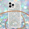 thumbnail image 3 of Funda FOXDOCK para iPhone 13 Pro Max con Cuerda Ajustable, Brillo Líquido, Protección Antigolpes y Lente – Ideal para Regalo, 3 of 6